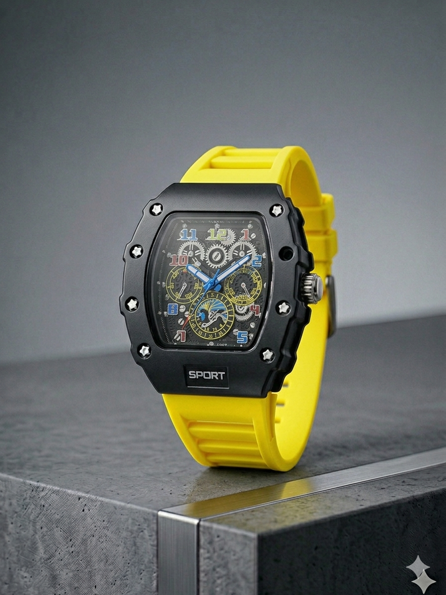 Tonneau Case Sport Watch (Fiber Case)