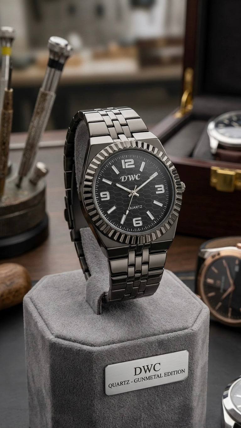 High Quality Classic Steel Chain Watch - Trendy Article
