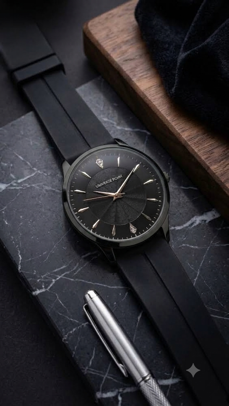 Premium Quality Watch With silicone Strap Megnate Lock