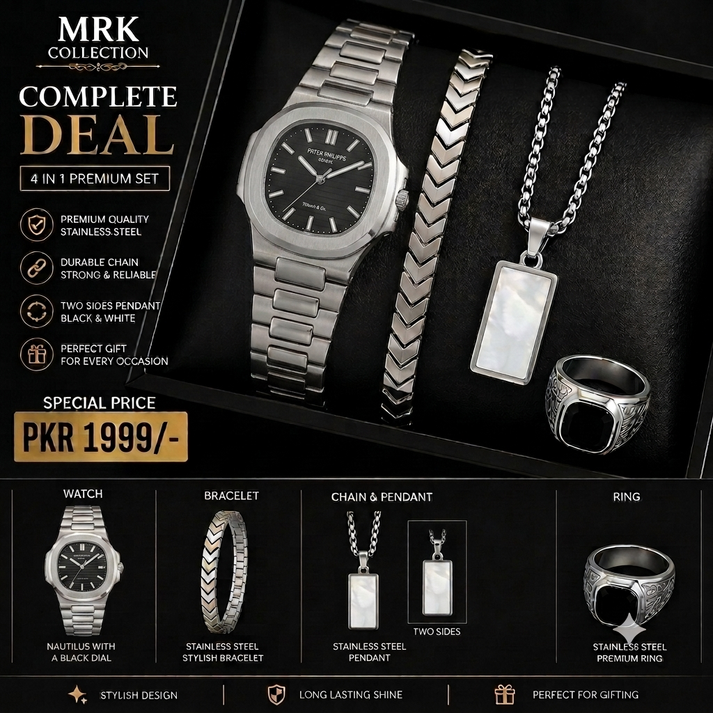 The Complete Gentleman Deal – 4-in-1 Premium Gift Set
