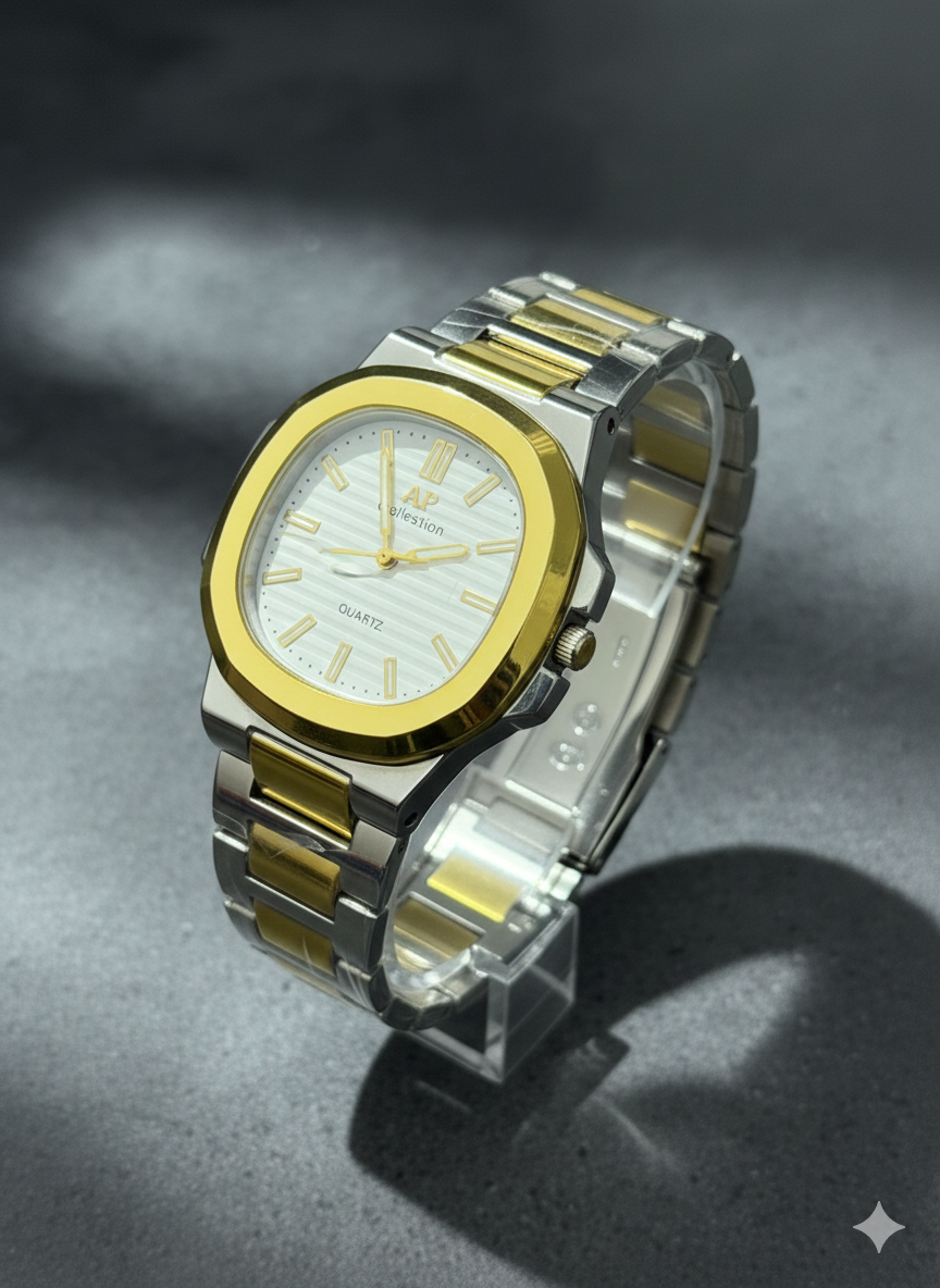 Classic Analog Chain Watch | Stylish For Mens & Boys