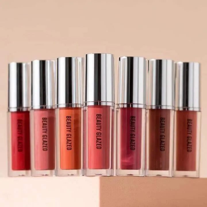 BEAUTY GLAZED Luxe Matte Waterproof Lipgloss -