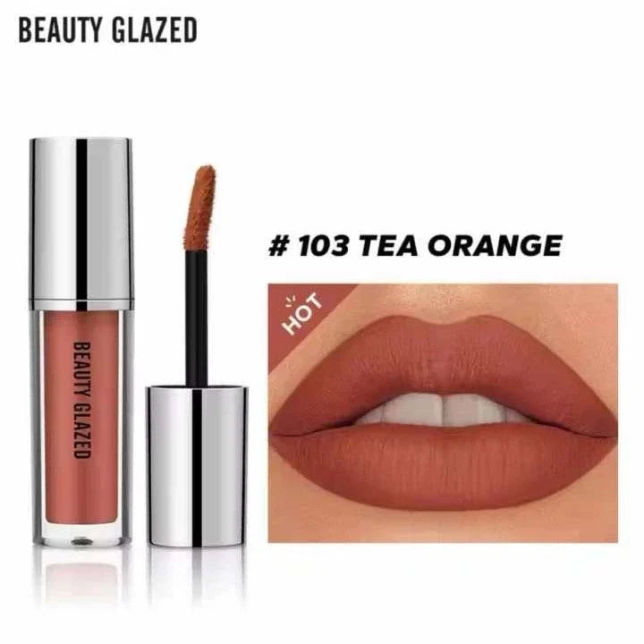 BEAUTY GLAZED Luxe Matte Waterproof Lipgloss -