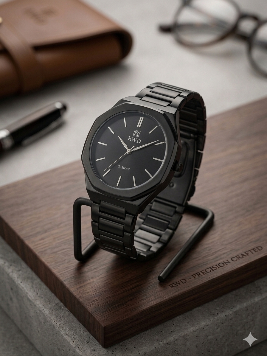 Trendy Watch Precision Crafted Hexagonal Steel Watch