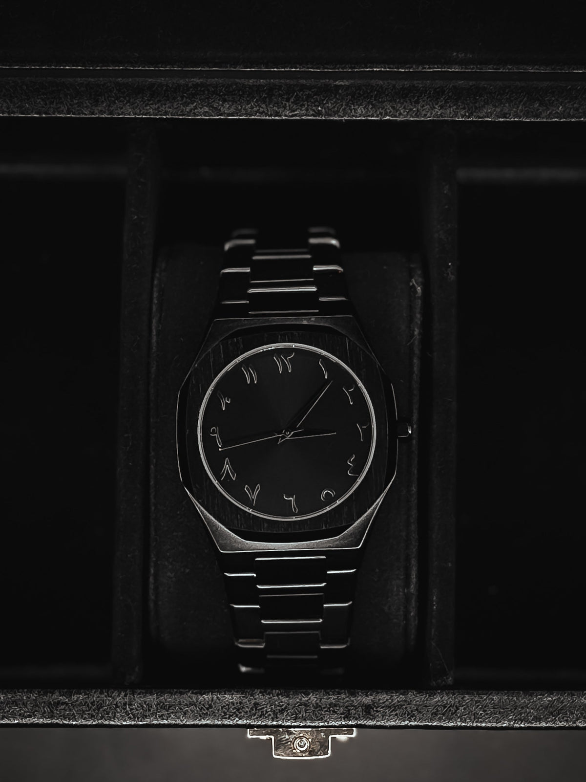 Arabic Aura Black Stainless Steel Heavy Weight (143 Gram)