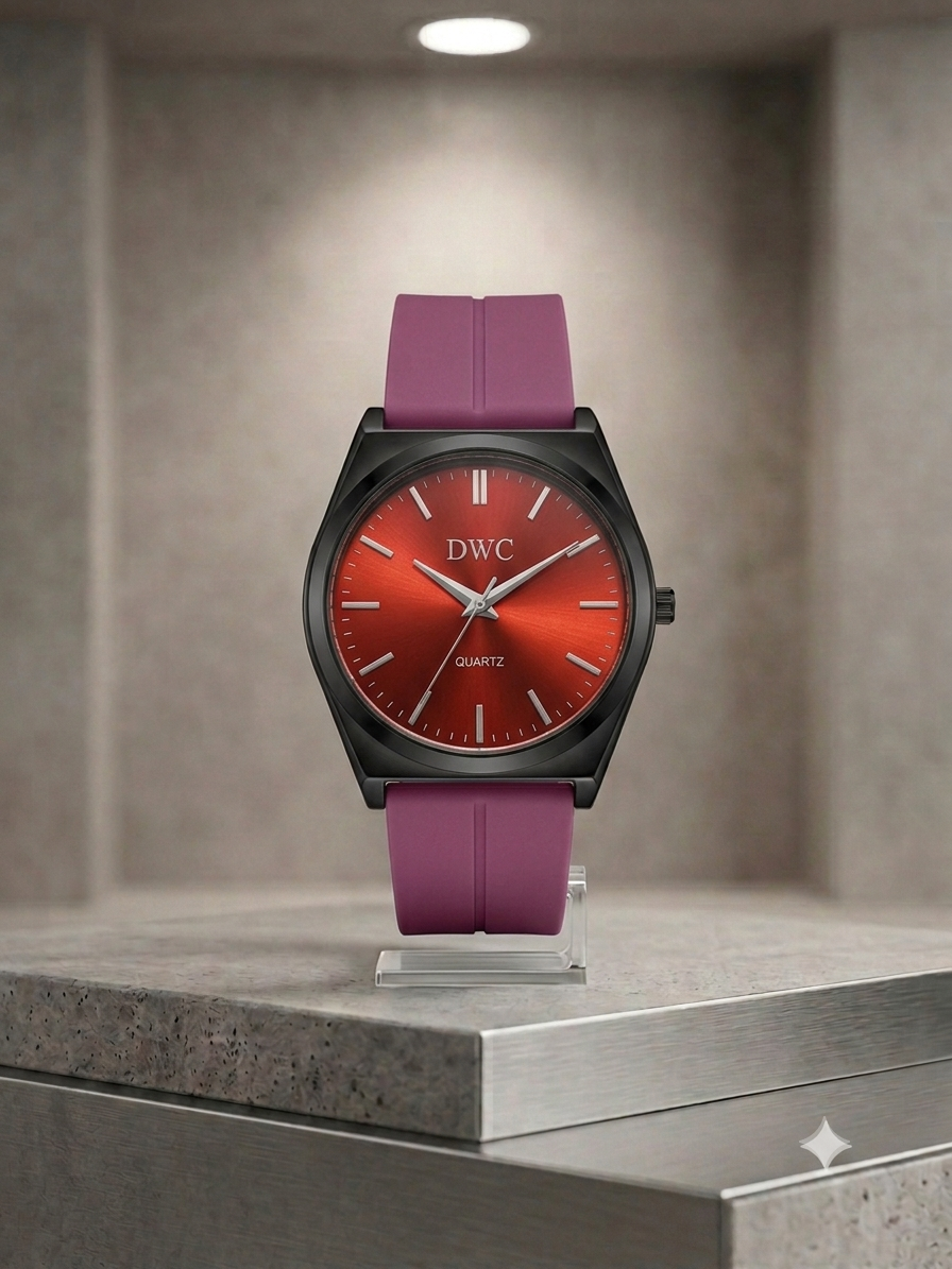 Sport-Luxe Integrated Silicone Strap with Magnetic Clasp - Seamless Fit & Premium Comfort