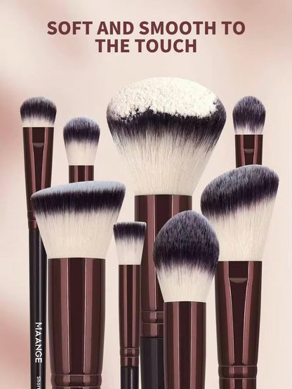 MAANGE -30 pcs professional brushes set - BURGUNDY