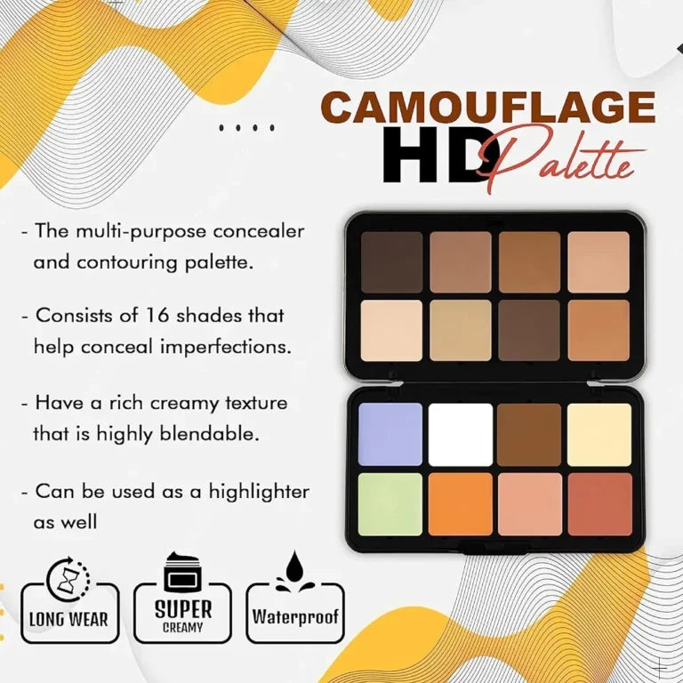 CARLA SECRET-  Camouflage HD Palette