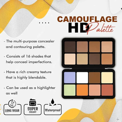 CARLA SECRET-  Camouflage HD Palette