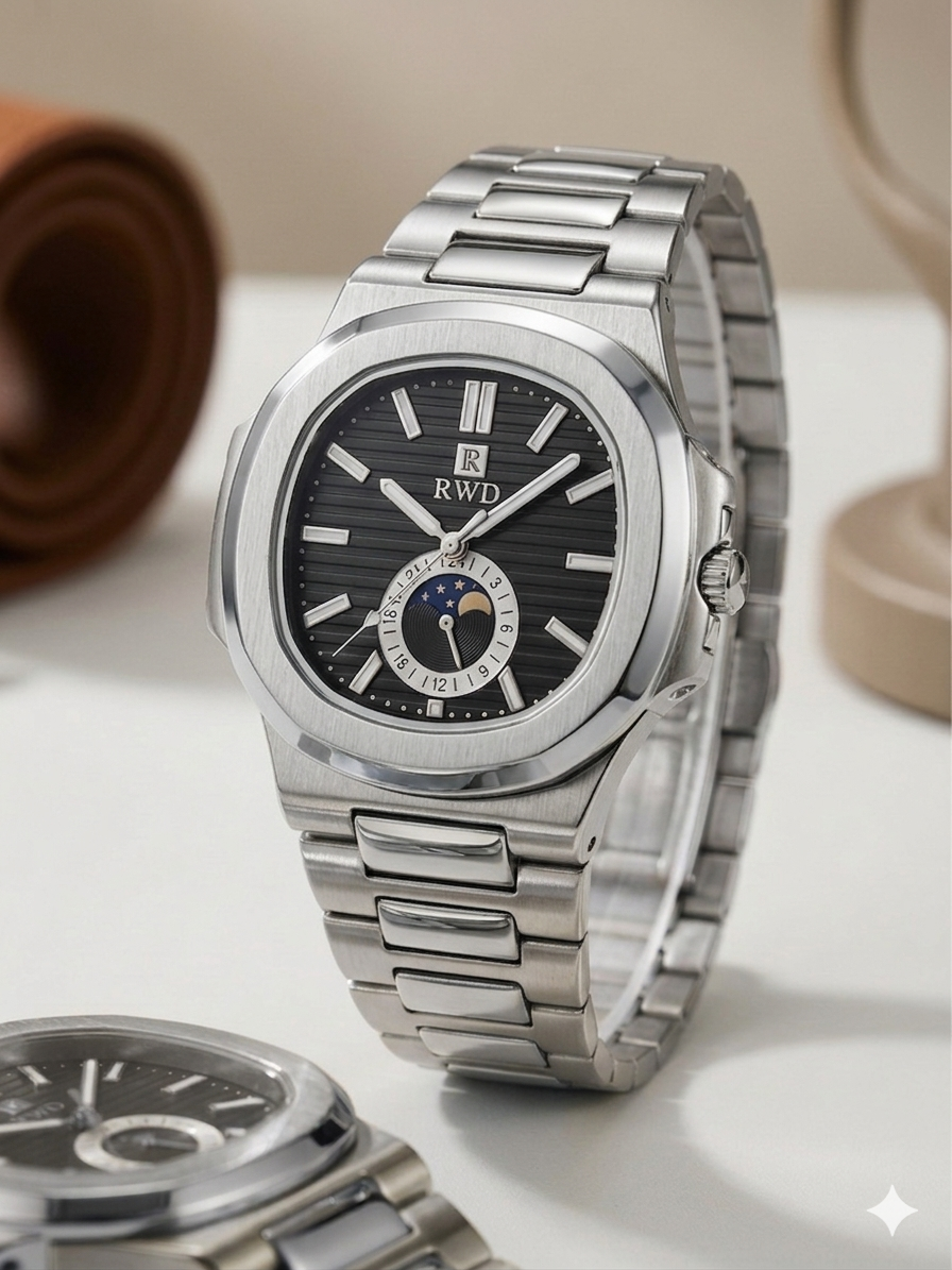 Classic Analog Chain Watch | Stylish For Mens & Boys