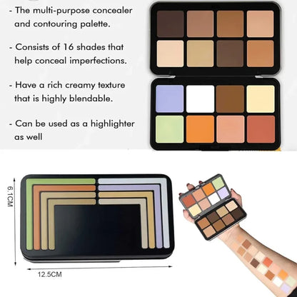 CARLA SECRET-  Camouflage HD Palette
