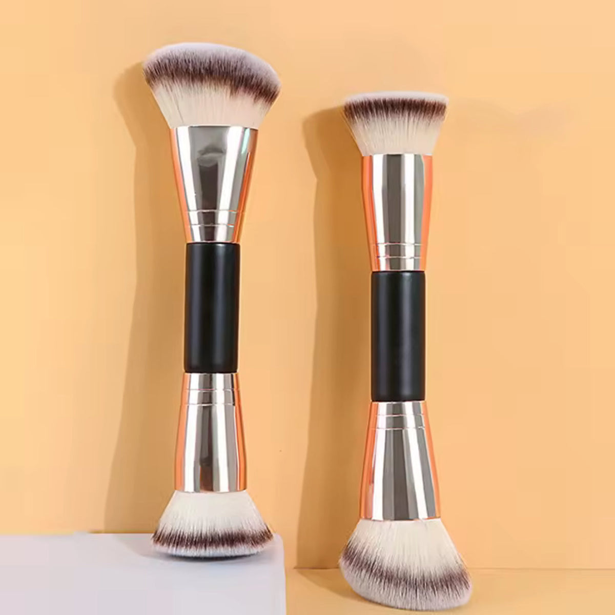 MAANGE Double-ended angled and flat brushes -1pc