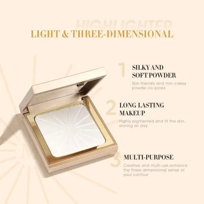 IMAGIC Radiant Highlighter & Blusher Palette Illuminate (H01 CARATS)