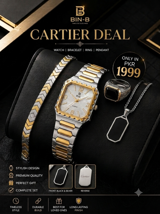 EXCLUSIVE ULTIMATE 4-IN-1 MEN’s ACCESSORY DEAL
