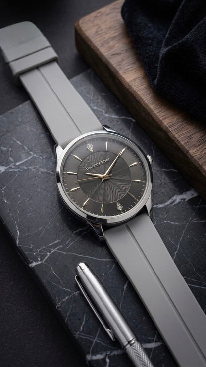 Premium Quality Watch With silicone Strap Megnate Lock