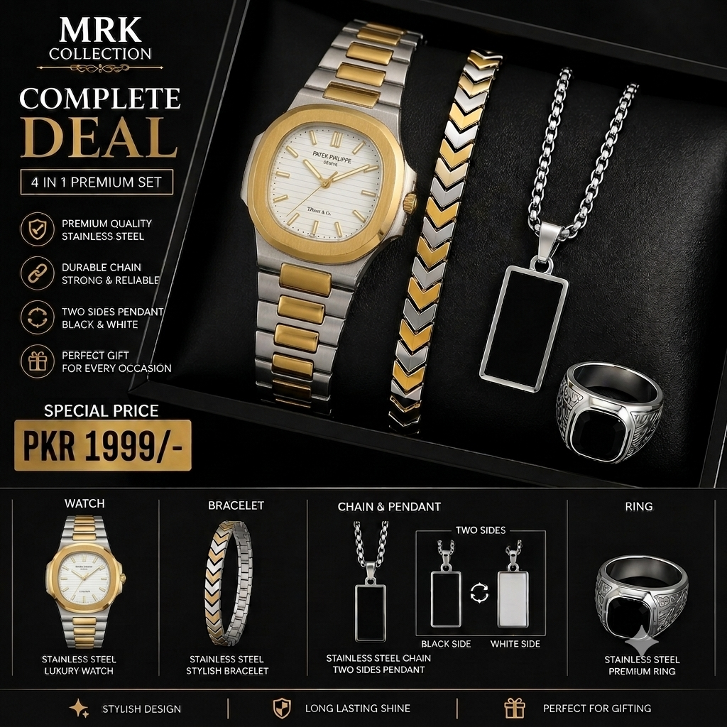 The Complete Gentleman Deal – 4-in-1 Premium Gift Set
