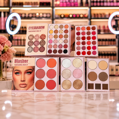 HUDAMOJI 5 Pages All-In-One Makeup Book Palette | Full Face Kit
