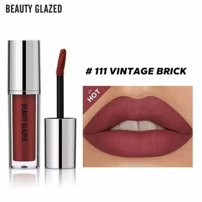 BEAUTY GLAZED Luxe Matte Waterproof Lipgloss -