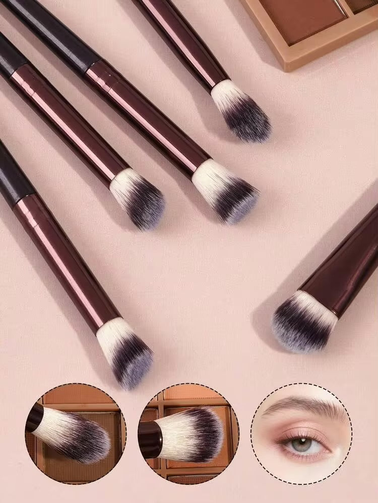 MAANGE -30 pcs professional brushes set - BURGUNDY