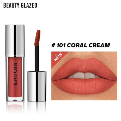 BEAUTY GLAZED Luxe Matte Waterproof Lipgloss -