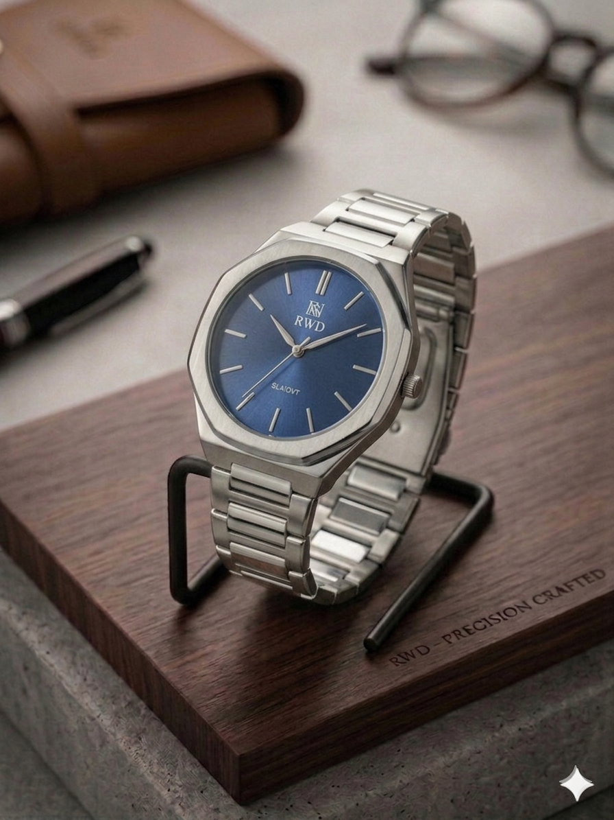 Trendy Watch Precision Crafted Hexagonal Steel Watch