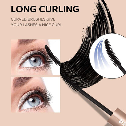 BEAUTY GLAZED - Bushy Big 2in1 Waterproof Eyeliner & Mascara