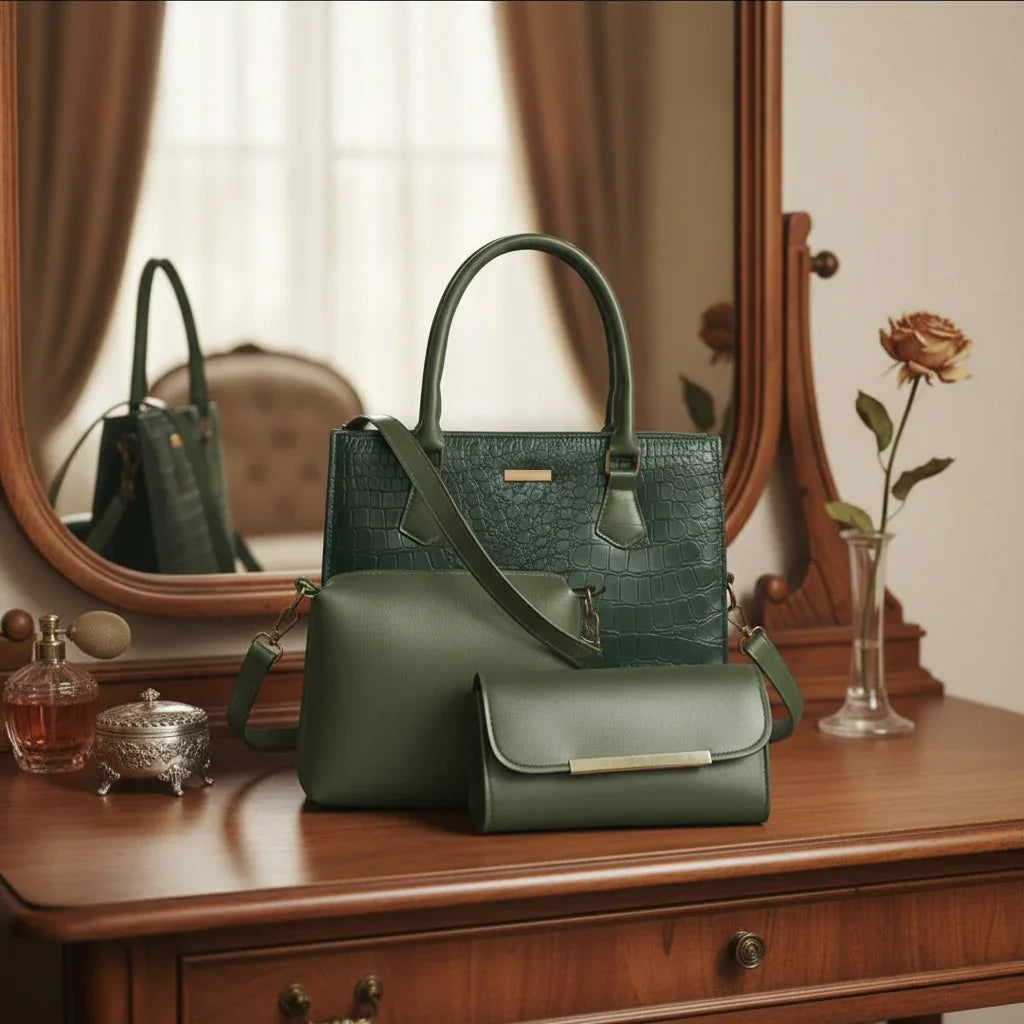 Alexa Handbag Set (3pcs)