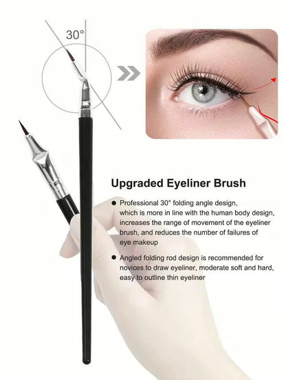 MAANGE 6 pcs EYE BRUSHES SET- BLACK