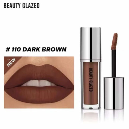 BEAUTY GLAZED Luxe Matte Waterproof Lipgloss -