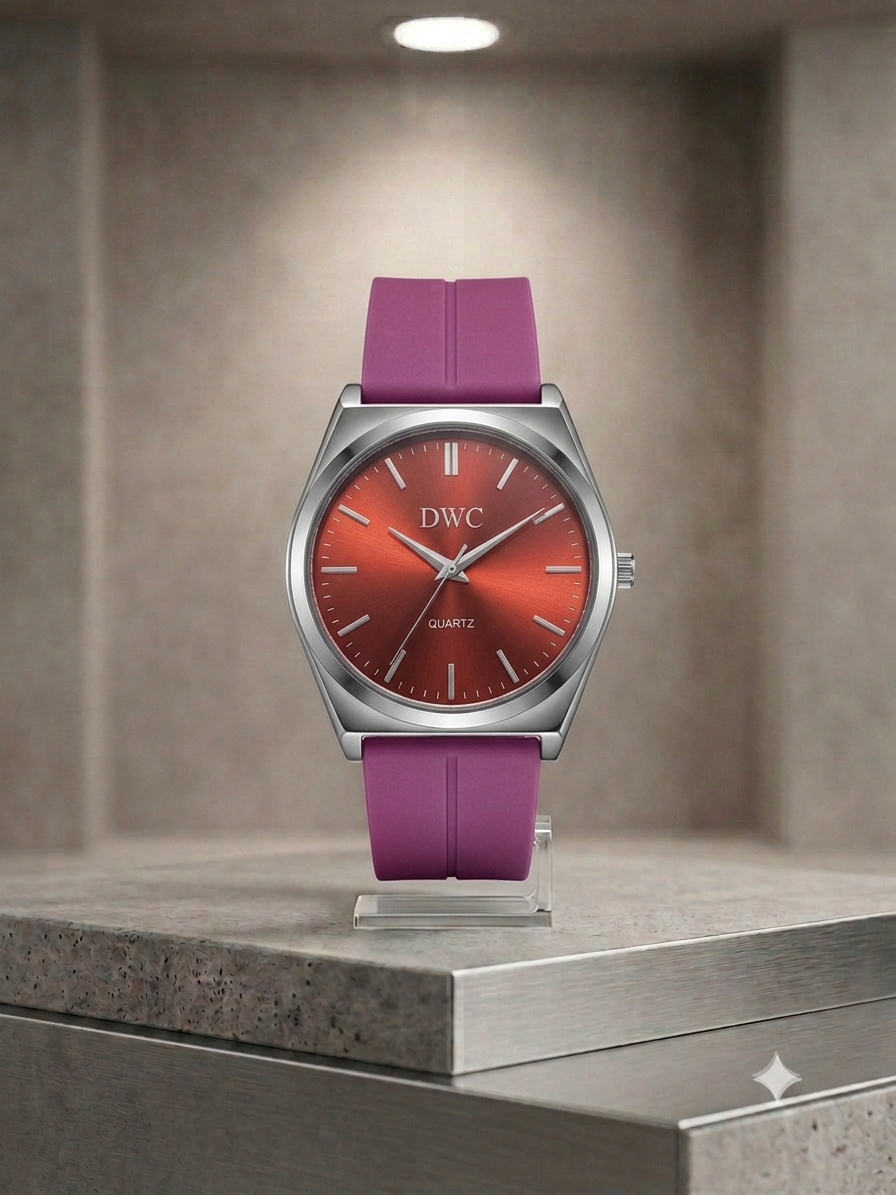 Sport-Luxe Integrated Silicone Strap with Magnetic Clasp - Seamless Fit & Premium Comfort