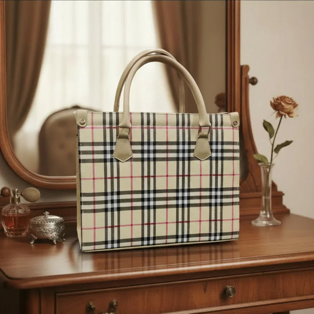 Burberry Check Tote