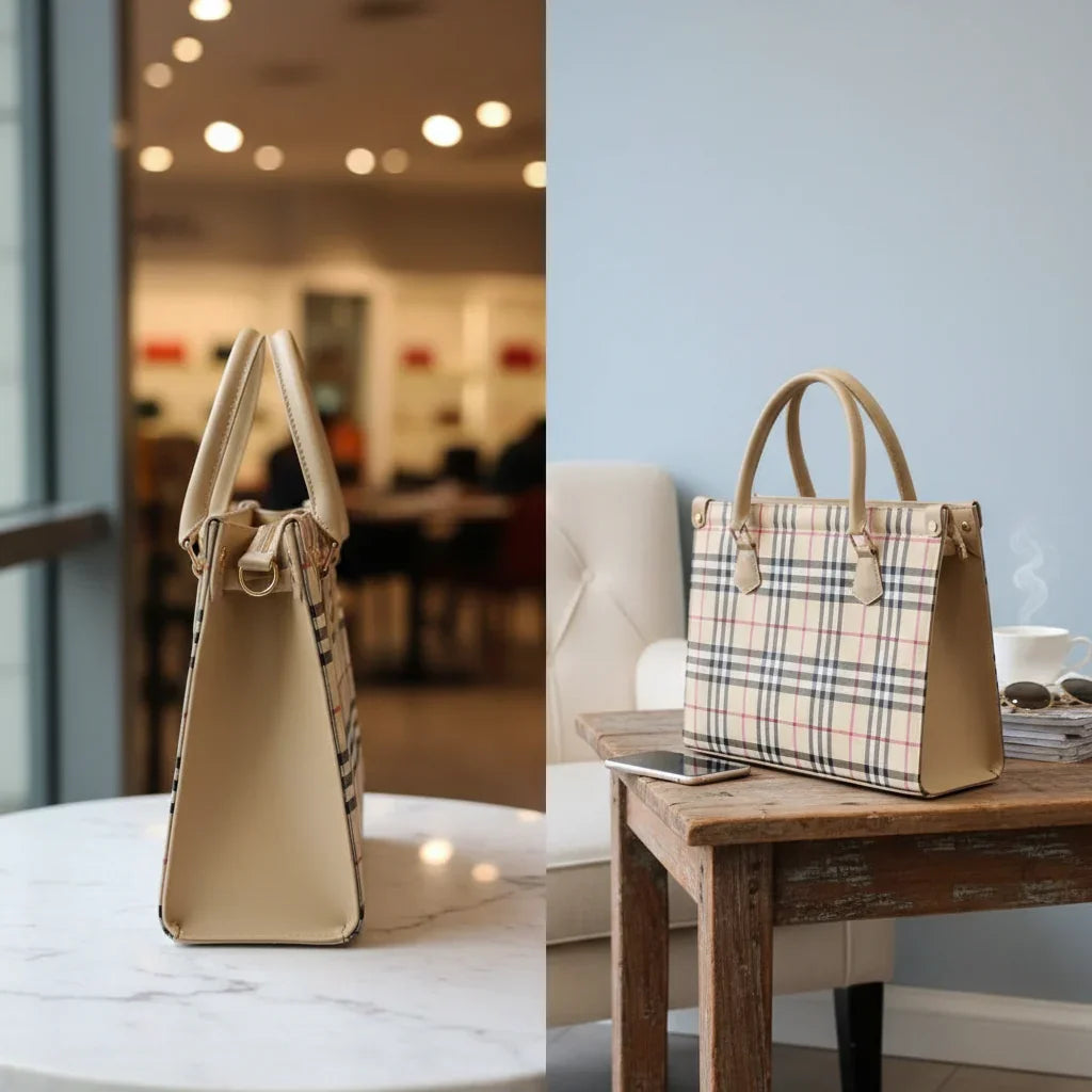 Burberry Check Tote