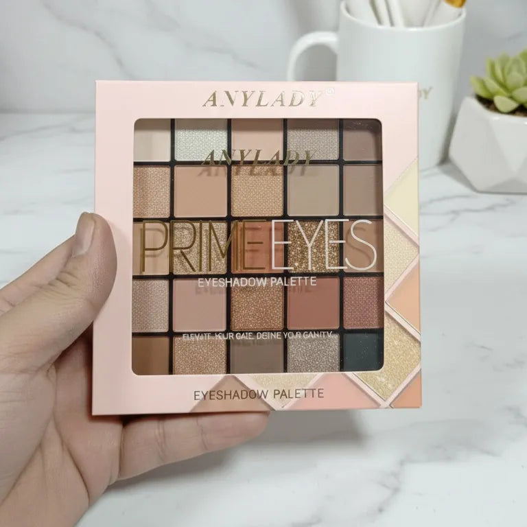 ANYLADY 25 PRIME COLOUR EYESHADOW PALETTE .￼