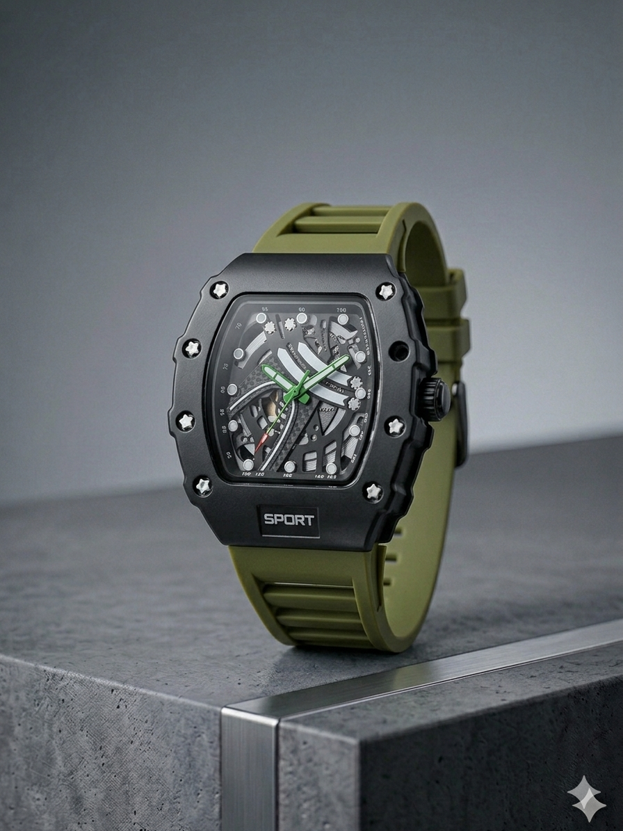 Tonneau Case Sport Watch (Fiber Case)