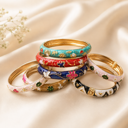 Enamel Bangles