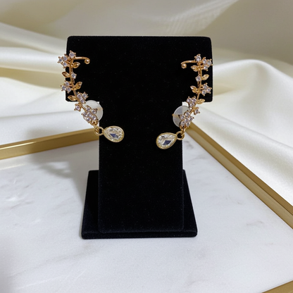 Crystal Vine Earrings