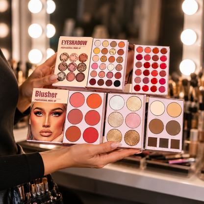 HUDAMOJI 5 Pages All-In-One Makeup Book Palette | Full Face Kit