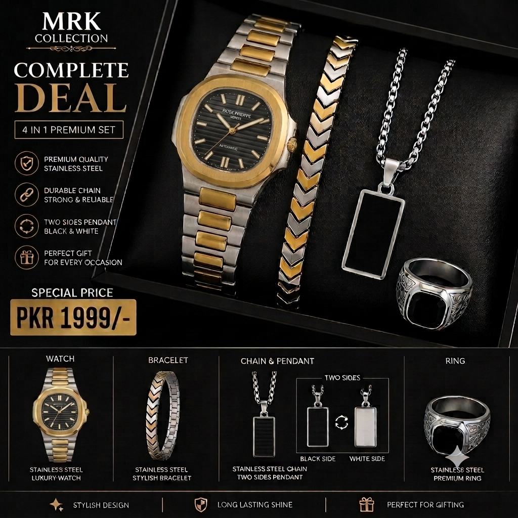 The Complete Gentleman Deal – 4-in-1 Premium Gift Set