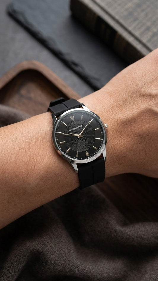 Premium Quality Watch With silicone Strap Megnate Lock