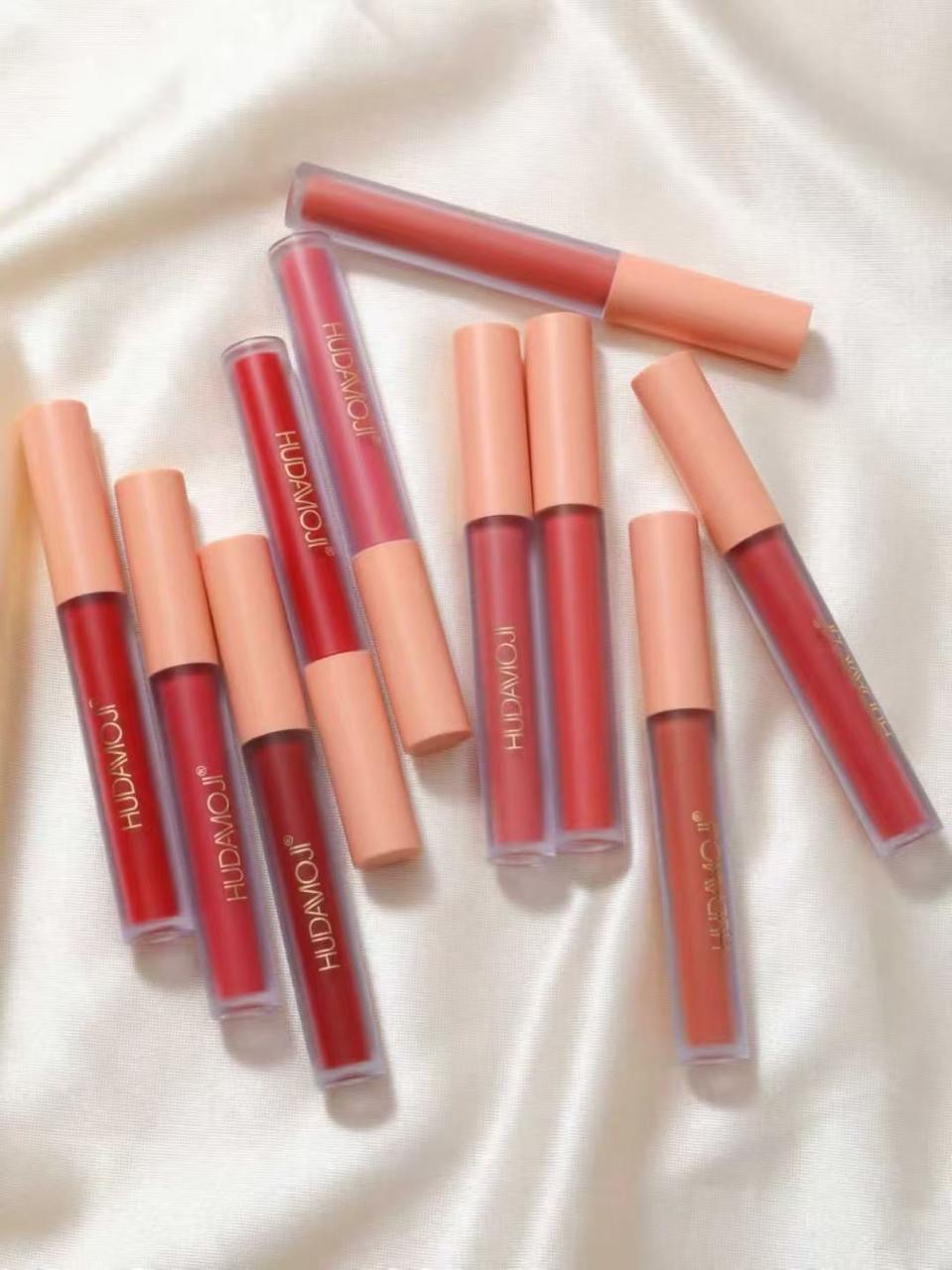 HUDAMOJI 12 - MATTE LIPGLOSS SET- SALE