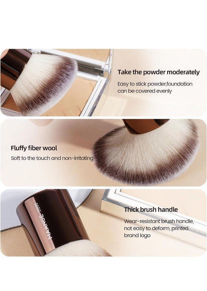 MAANGE 20 Pcs Makeup Brushes with Gift Box ,DarkBrown