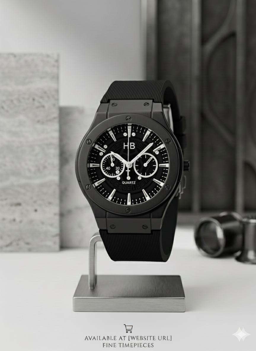 Diamond Glass Sporty Men's Silicone Strap Watch