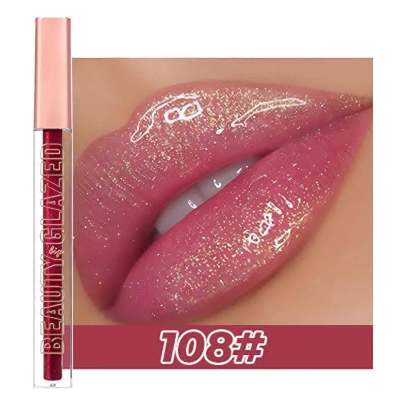 BEAUTY GLAZED -GLISTENING Shine Lip Gloss.