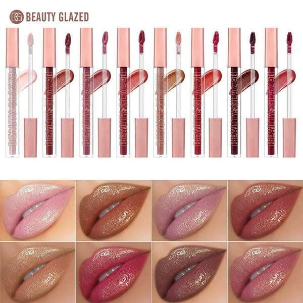 BEAUTY GLAZED -GLISTENING Shine Lip Gloss.