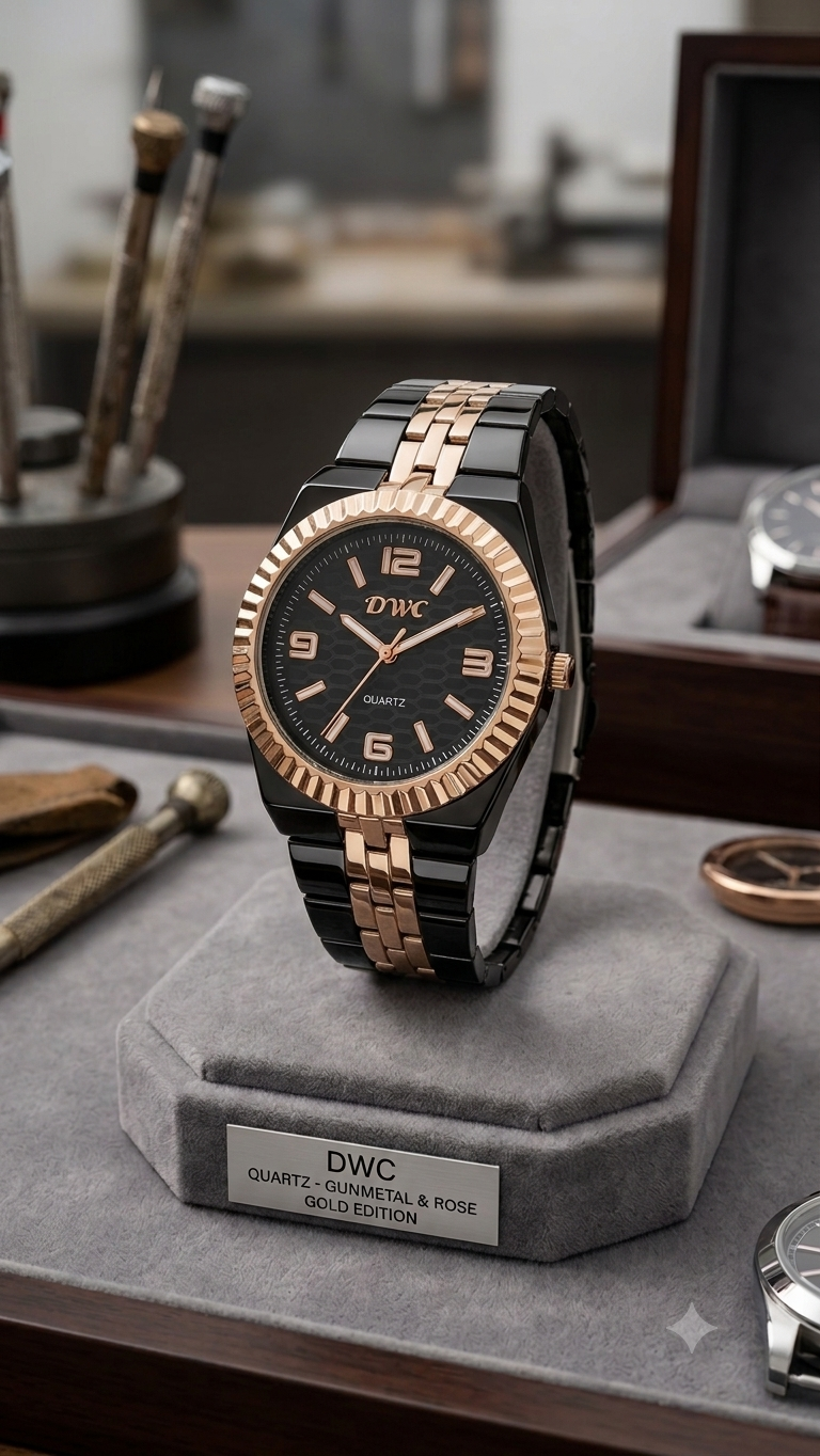 High Quality Classic Steel Chain Watch - Trendy Article