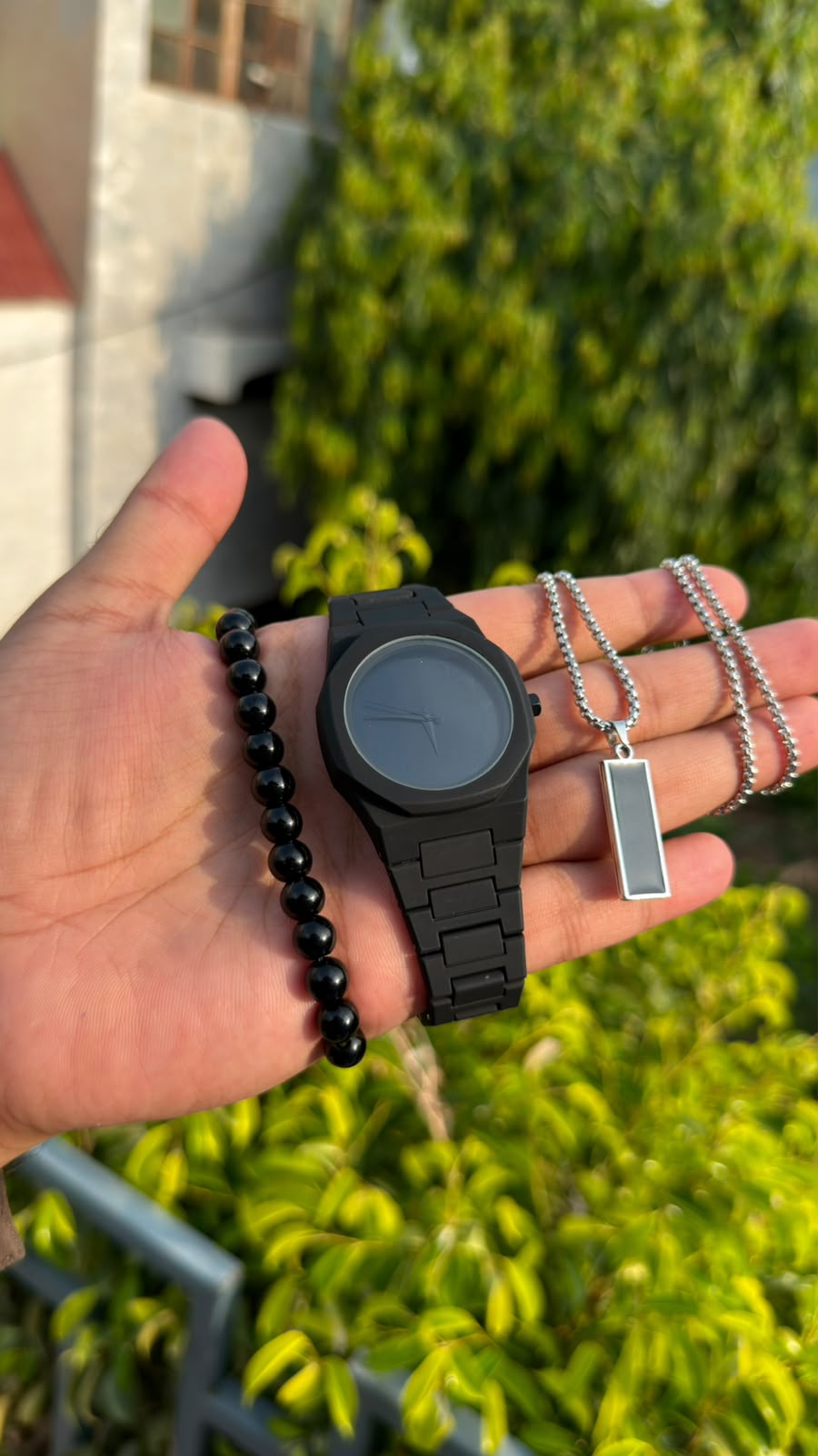 Aura Deal 3 in 1 Just Watch Bracelet Pendent