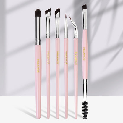 MAANGE 6 pcs EYE BRUSHES SET- PINK