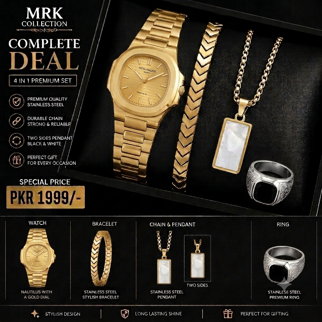 The Complete Gentleman Deal – 4-in-1 Premium Gift Set