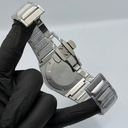 Diamond Cut Skeleton Men's Watch