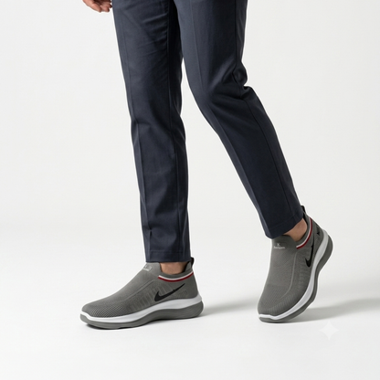 Men's Premium Knit Slip-On Walking Shoes (NK)